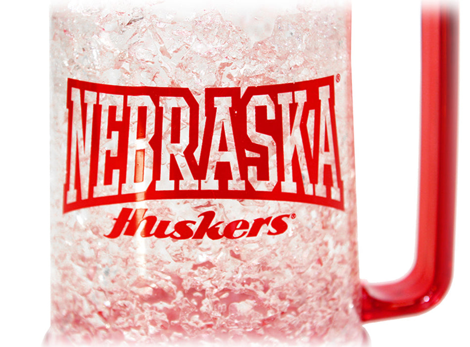 Red Husker Freezer Mug