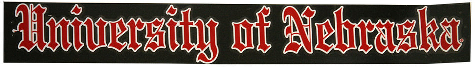 Old English Font, NE Decal