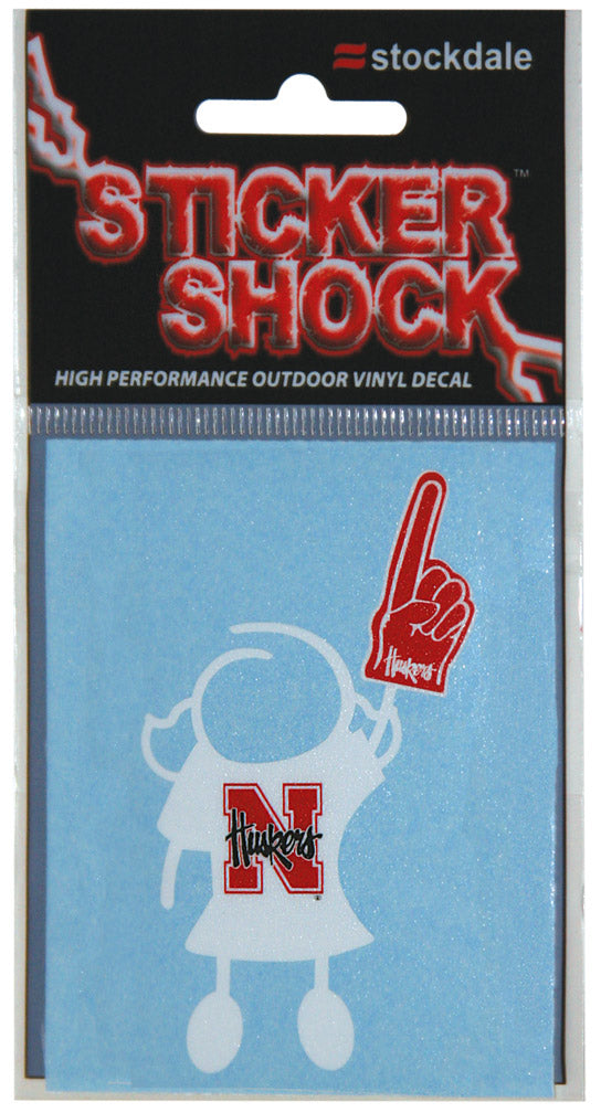 Husker Daughter Decal