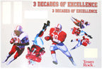 Heisman "Fathead" Reusable Clings