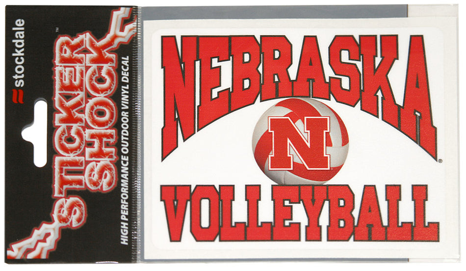 Nebraska Volleyball Decal