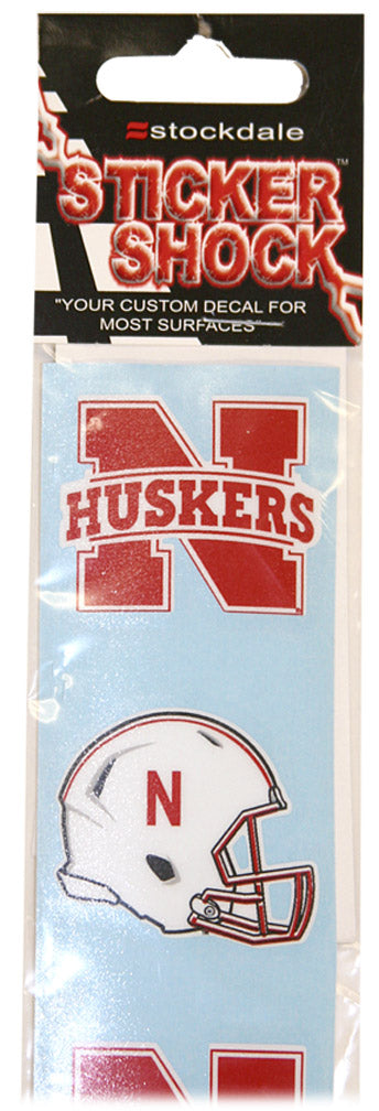 N Huskers/Helmet Decals