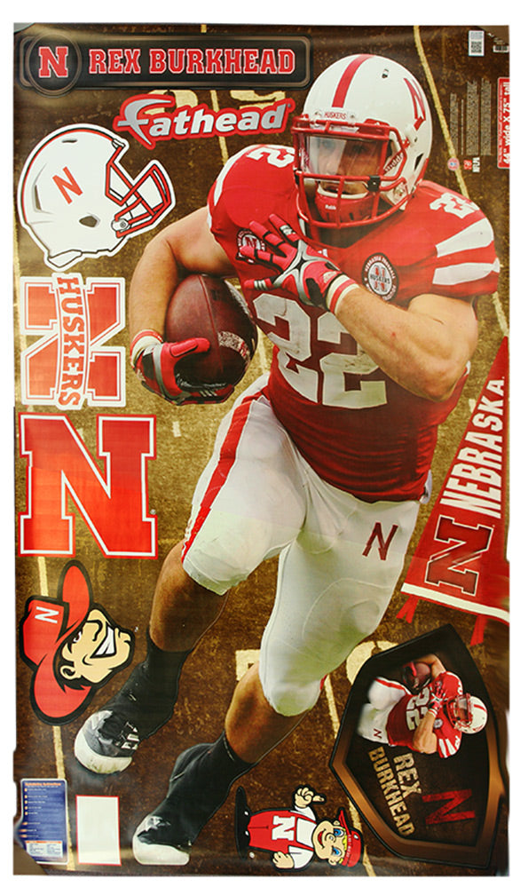 Rex Burkhead Nebraska Fathead Wall Vinyl