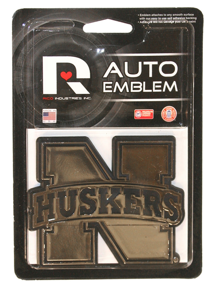 Chrome Nebraska N Logo