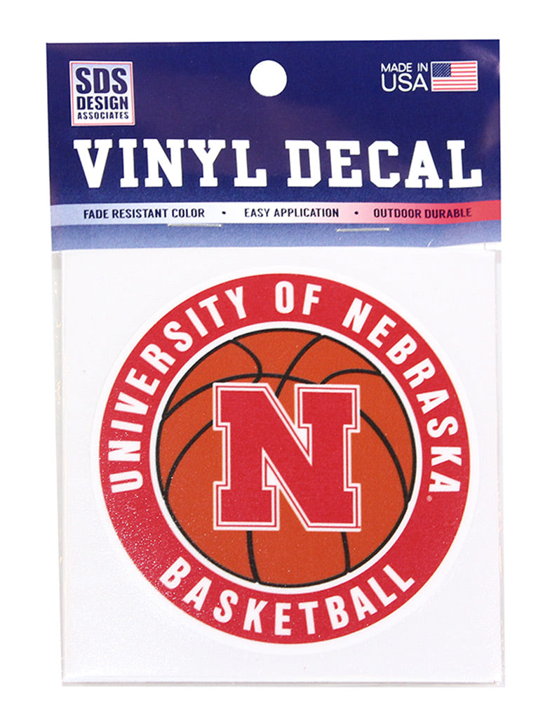 Husker Basketball Decal