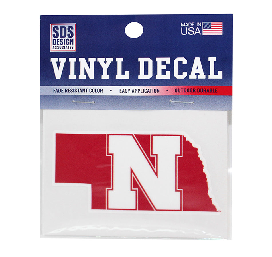 Nebraska State N Logo Decal