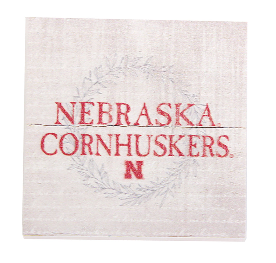 Cornhuskers Wood Magnet
