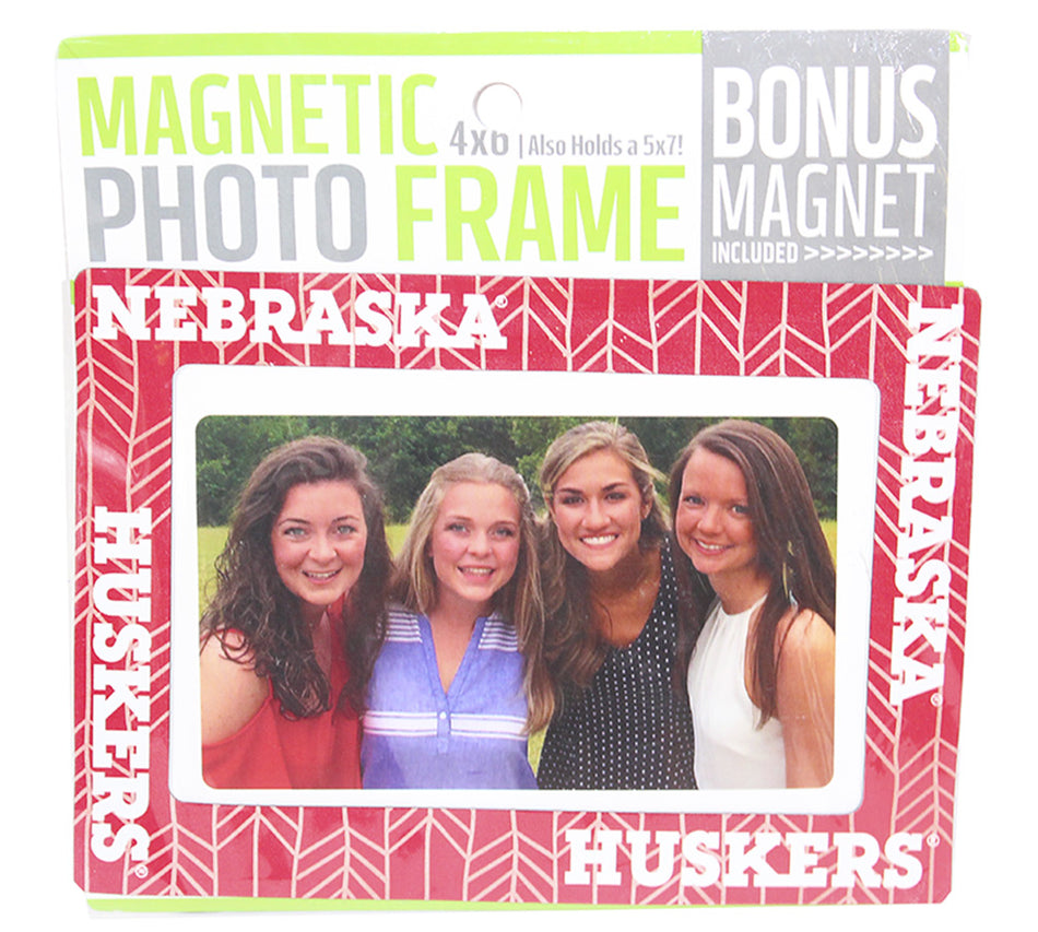 Nebraska Huskers Magnetic Photo Frame