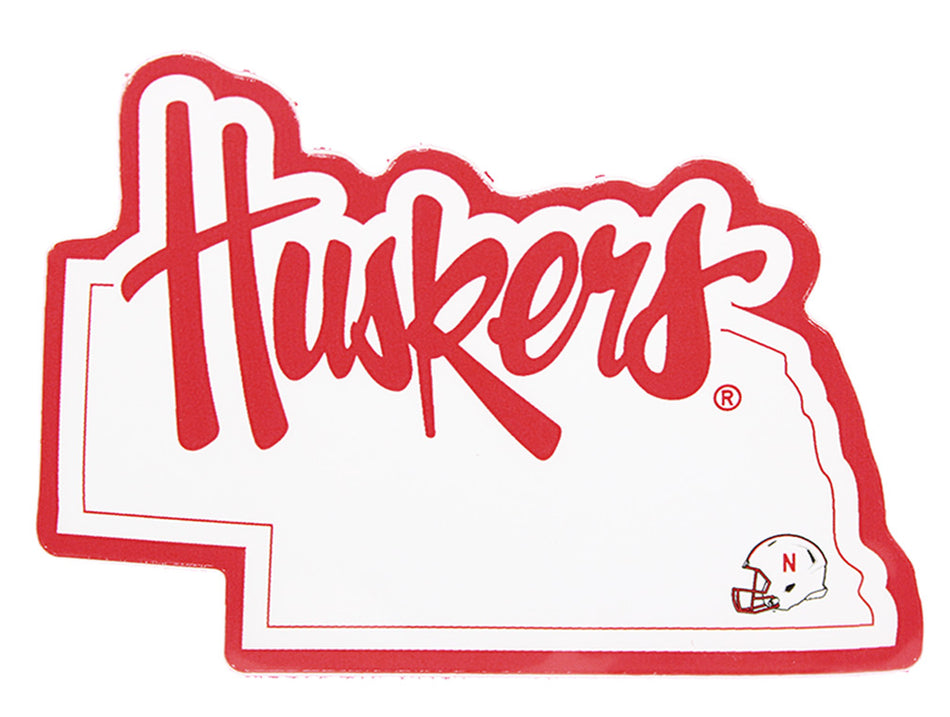 Nebraska State Outline Decal
