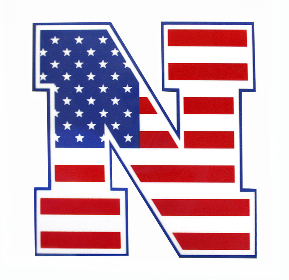 Nebraska Flag Decal Color Shock