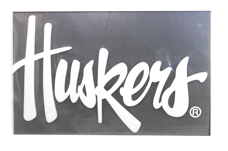 Huskers Script Decal