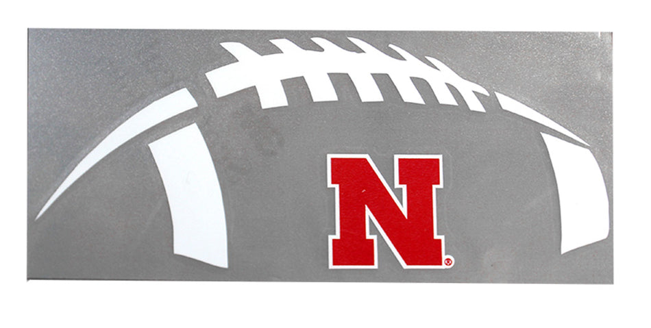 Football Nebraska Decal