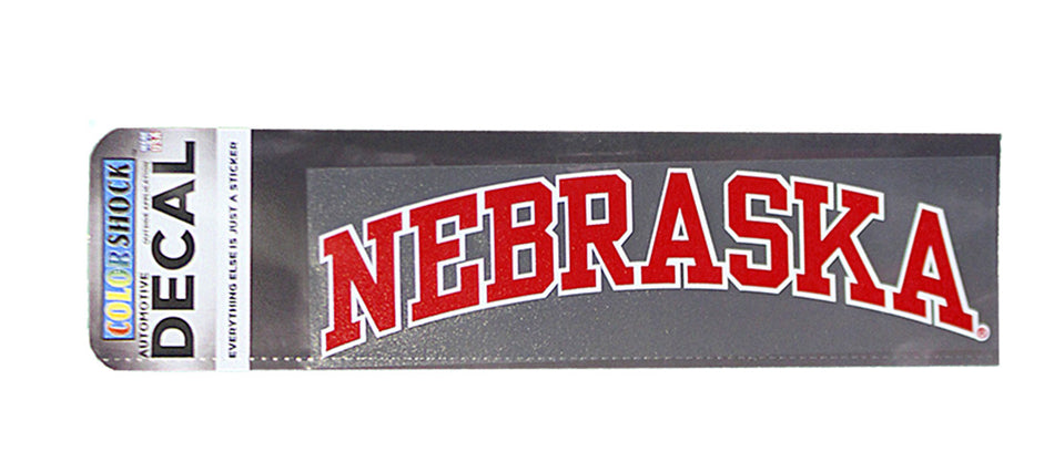Arched Nebraska Decal