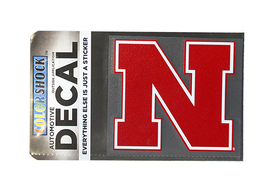 Nebraska N 4 Inch Decal