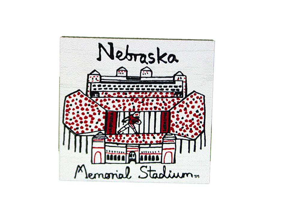 Julia Gash Memorial Stadium Magnet