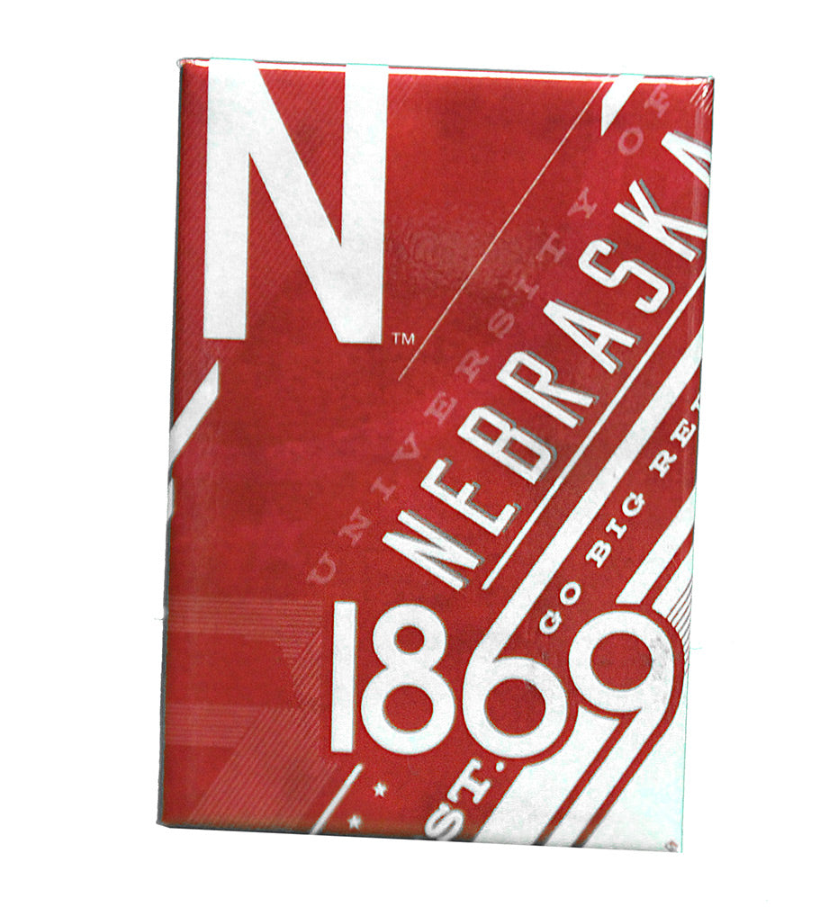 Nebraska 1869 Retro Fridge Magnet