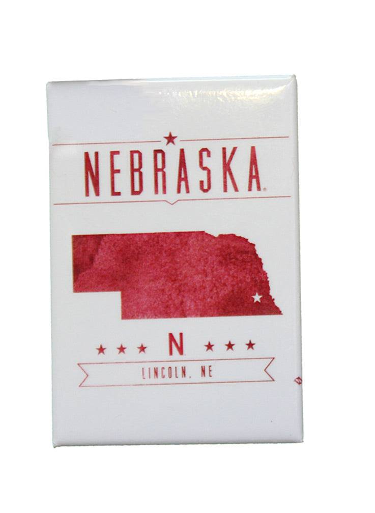 Nebraska State Lincoln NE Fridge Magnet