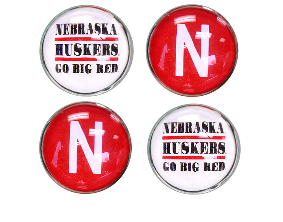 Skinny N Go Big Red Nebraska Huskers Magnet Set