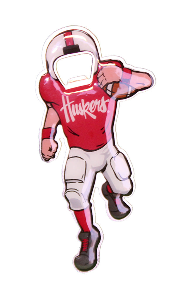 Husker Bottle Opener Magnet