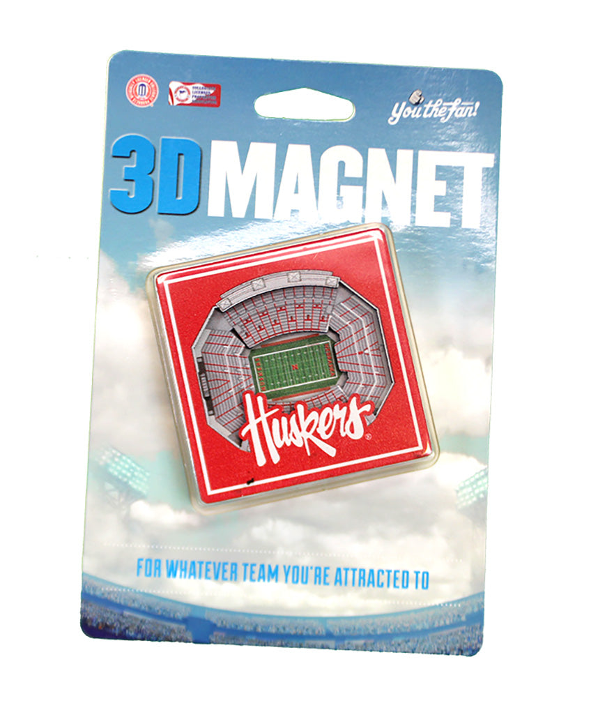 3D Memorial Stadium Magnet