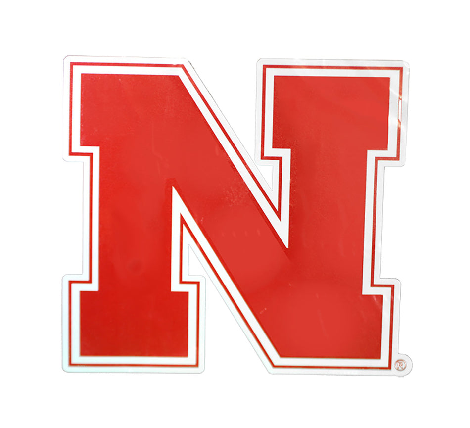 Nebraska 6 Inch Iron N Decal