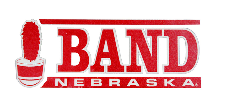 Nebraska Band Decal