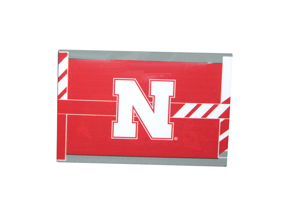 Nebraska Stipes Iron N Fridge Magnet