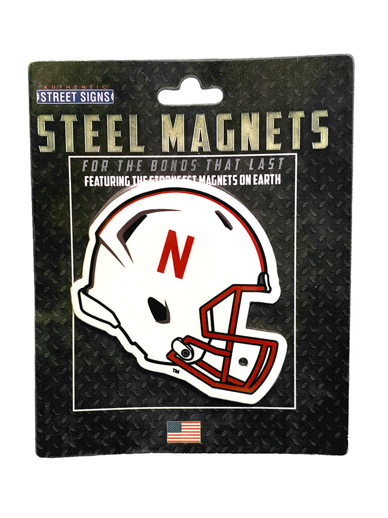 Nebraska Huskers Helmet Steel Magnet