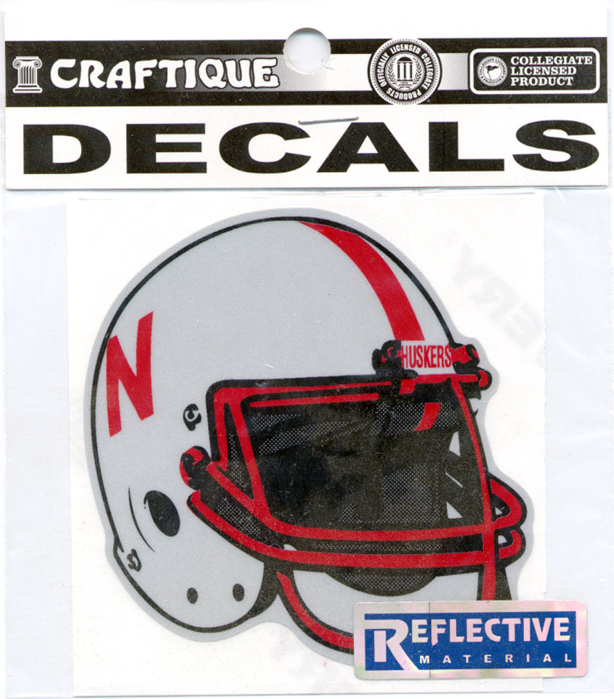 N Helmet Reflective Decal