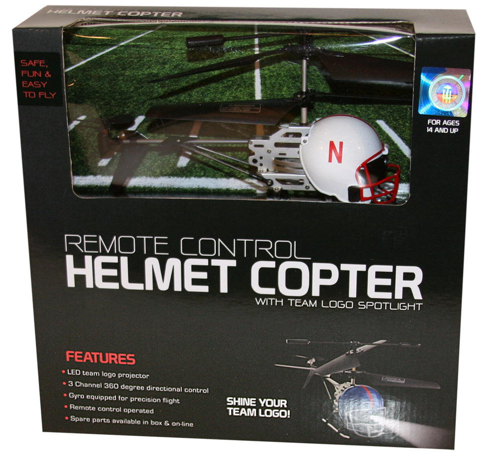 Nebraska Cornhuskers Helmet Copter