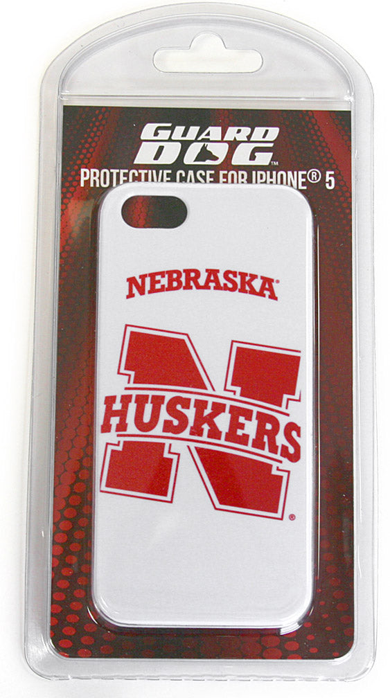 White iPhone 5 N Huskers Case