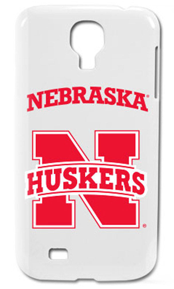 White N Husker Smartphone Case for Galaxy S4