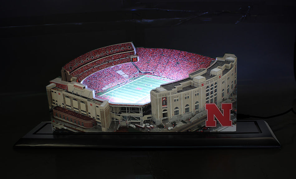 Large LED Memorial Stadium