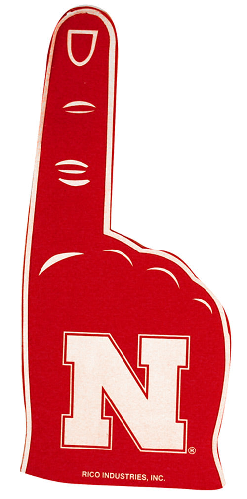 Husker Number One Finger