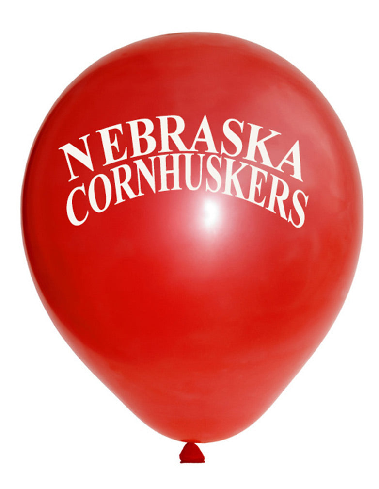 N Huskers Balloons 10 pack