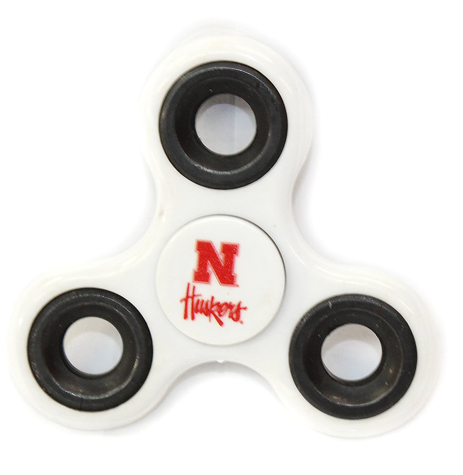 White N Huskers Stress Spinner