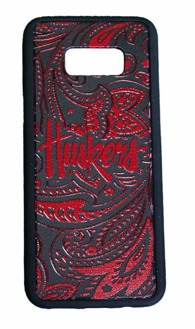 Huskers Galaxy S8+ Paisley Bumper Case