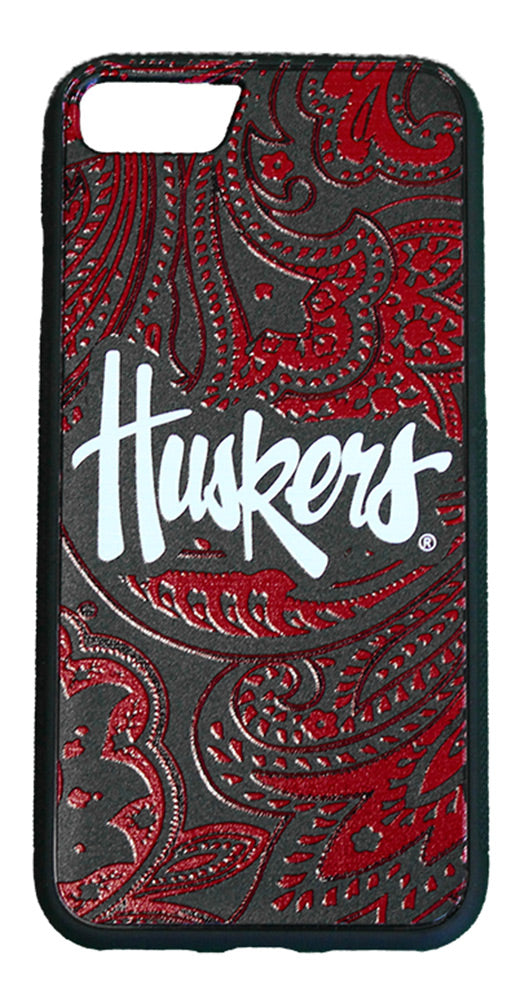 Huskers iPhone 7 and 8 Paisley Bumper Case