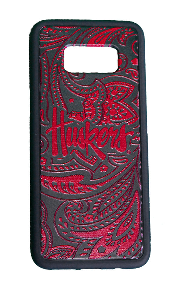 Huskers Galaxy S8 Paisley Bumper Case