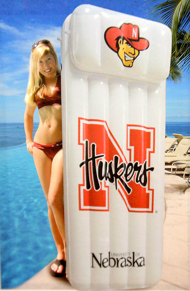 Nebraska Huskers Pool Float Mattress
