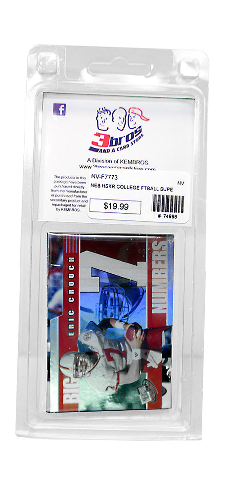 Nebraska Huskers College Football Superstars 10 Pack Trading Cards
