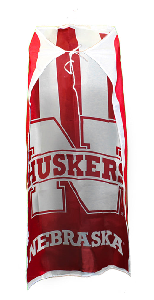 Huskers Super Fan Flag Cape