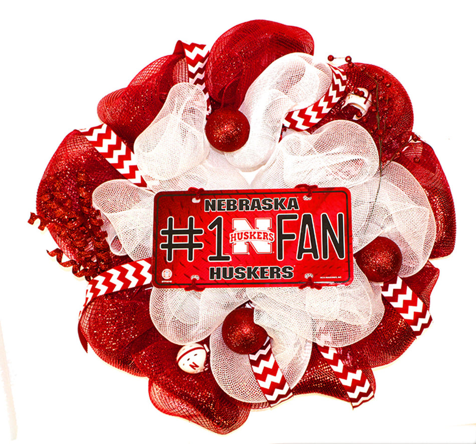 Husker Wreath