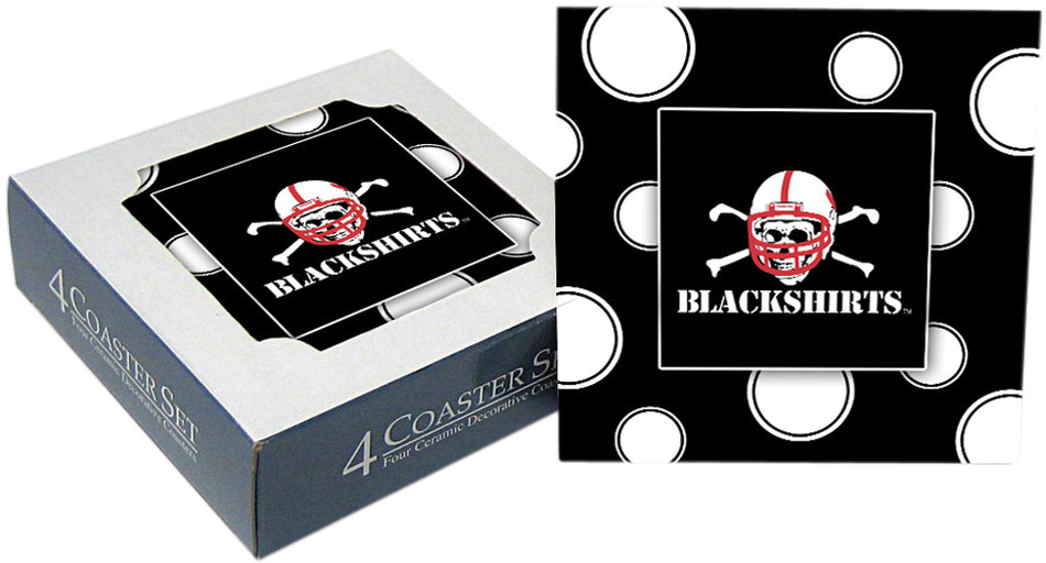 Polka Dot Blackshirts Coasters