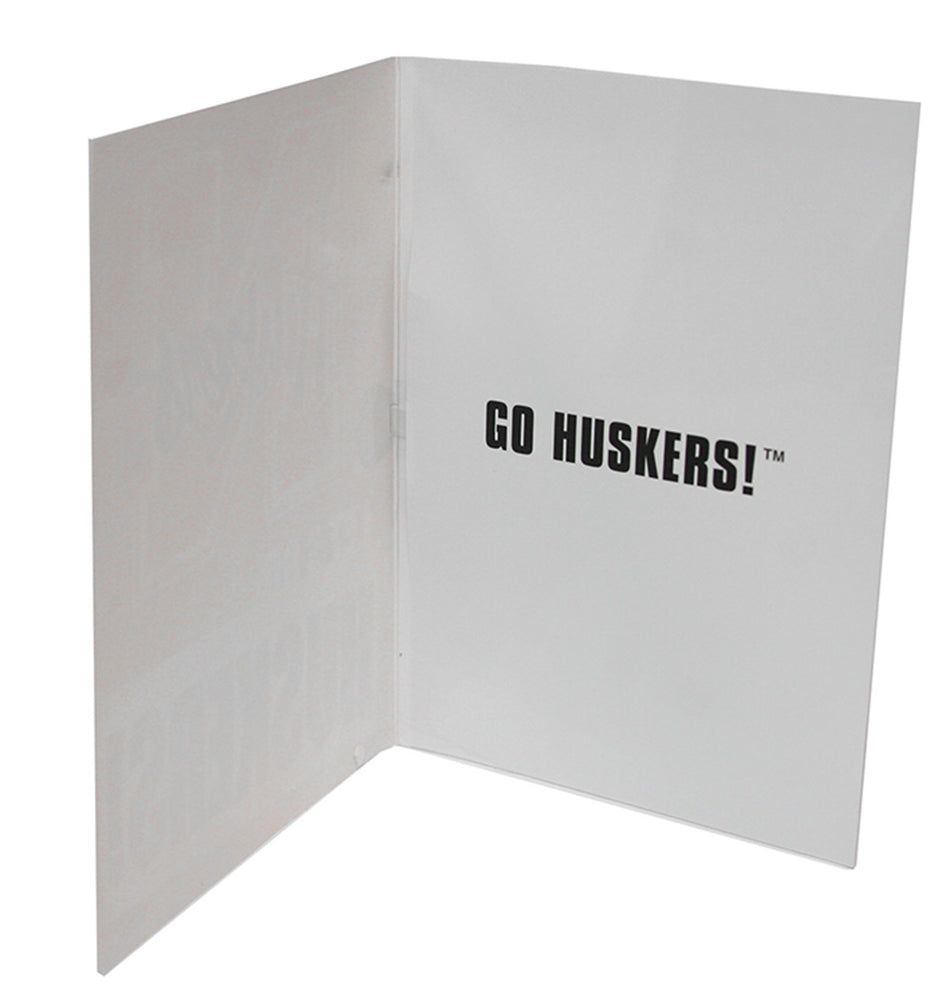 N Huskers Musical Card