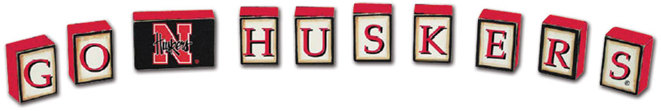 Husker Block Set