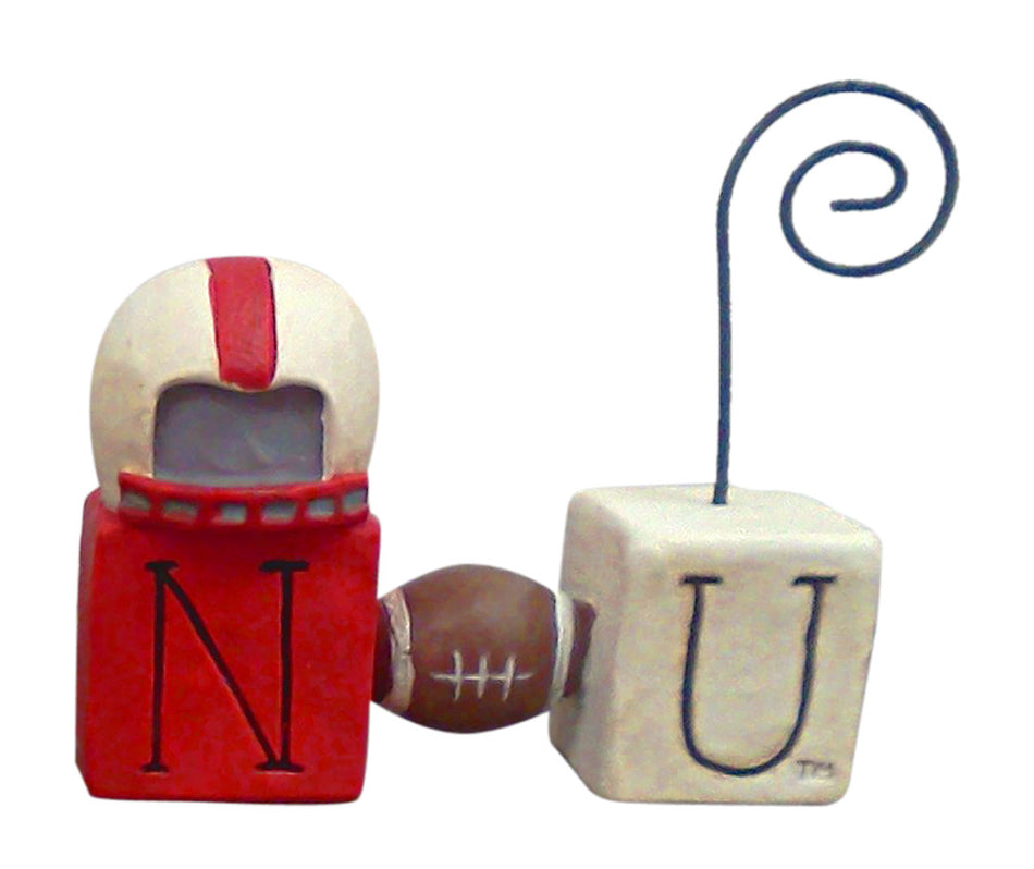 Nebraska Bead Block Note Holder