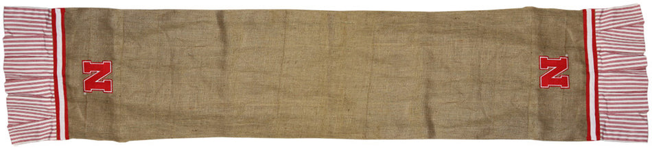Nebraska Ribbon Table Runner