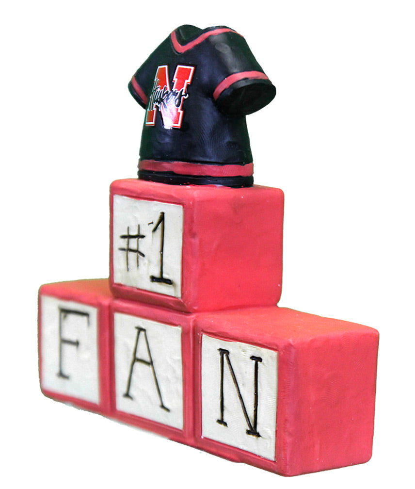 Number One Fan Husker Blocks