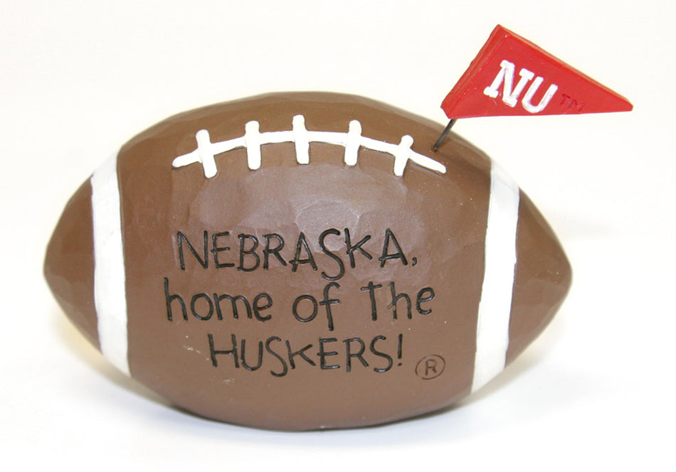 Husker Pennant Footballs Set